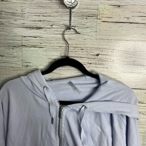 Calvin Klein Performance Blue Hoodie Sweatshirt crop size xl - Picture 4 of 7